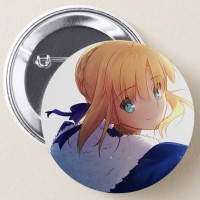Значок Сэйбер. Аниме Fate\Stay night №1